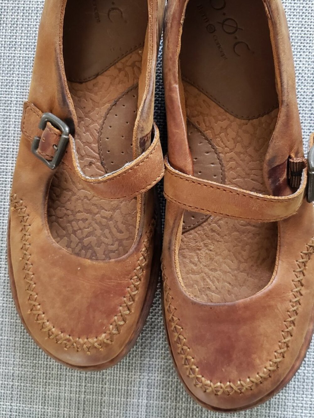 Baby Jane style BOC Full Leather Shoe Size 10